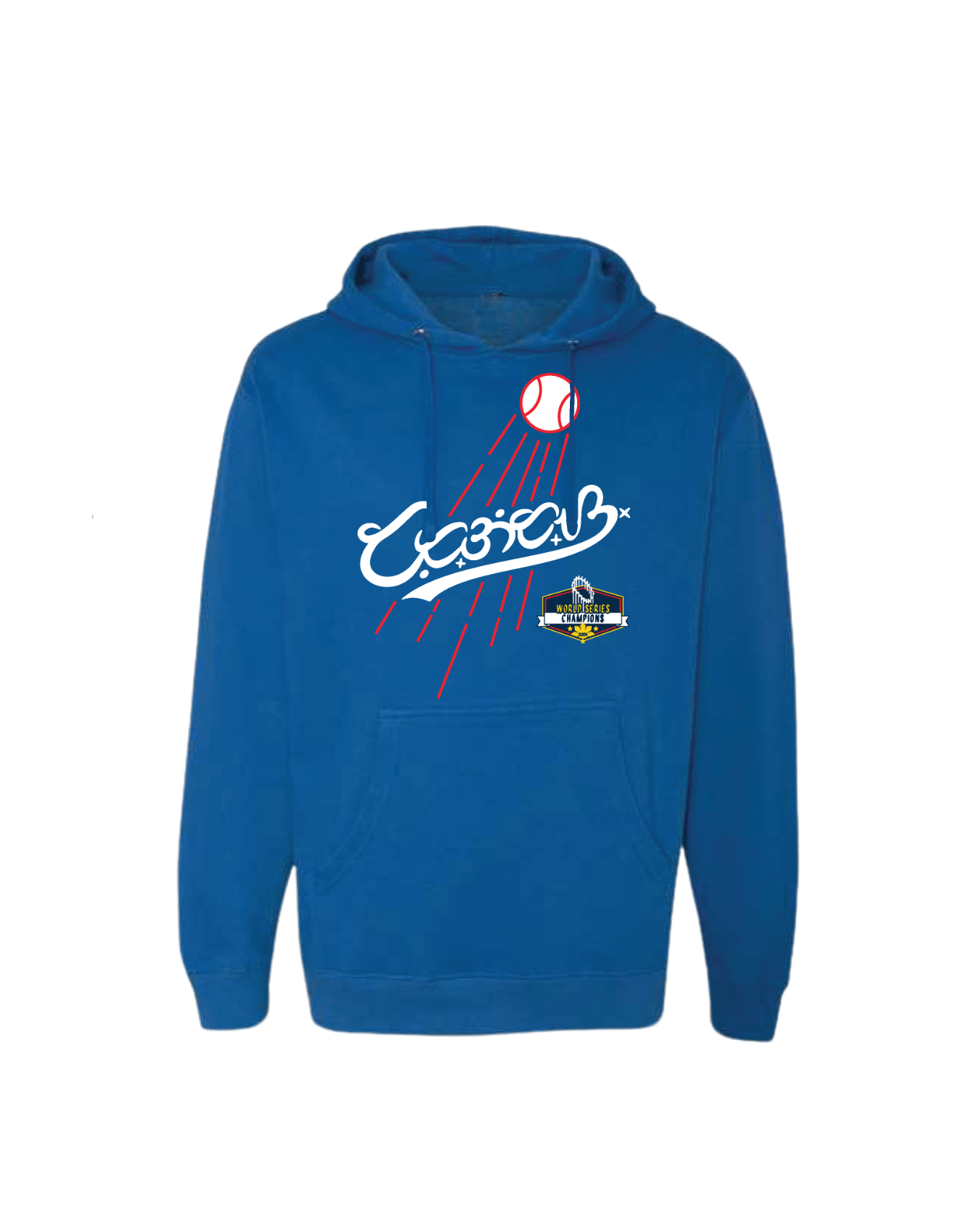 2024 World Series Champs Dodgers Baybayin Hoodie - Limited Edition