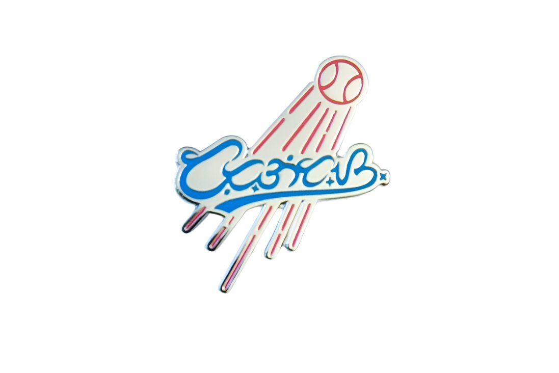 Dodgers Baybayin - Enamel Pin