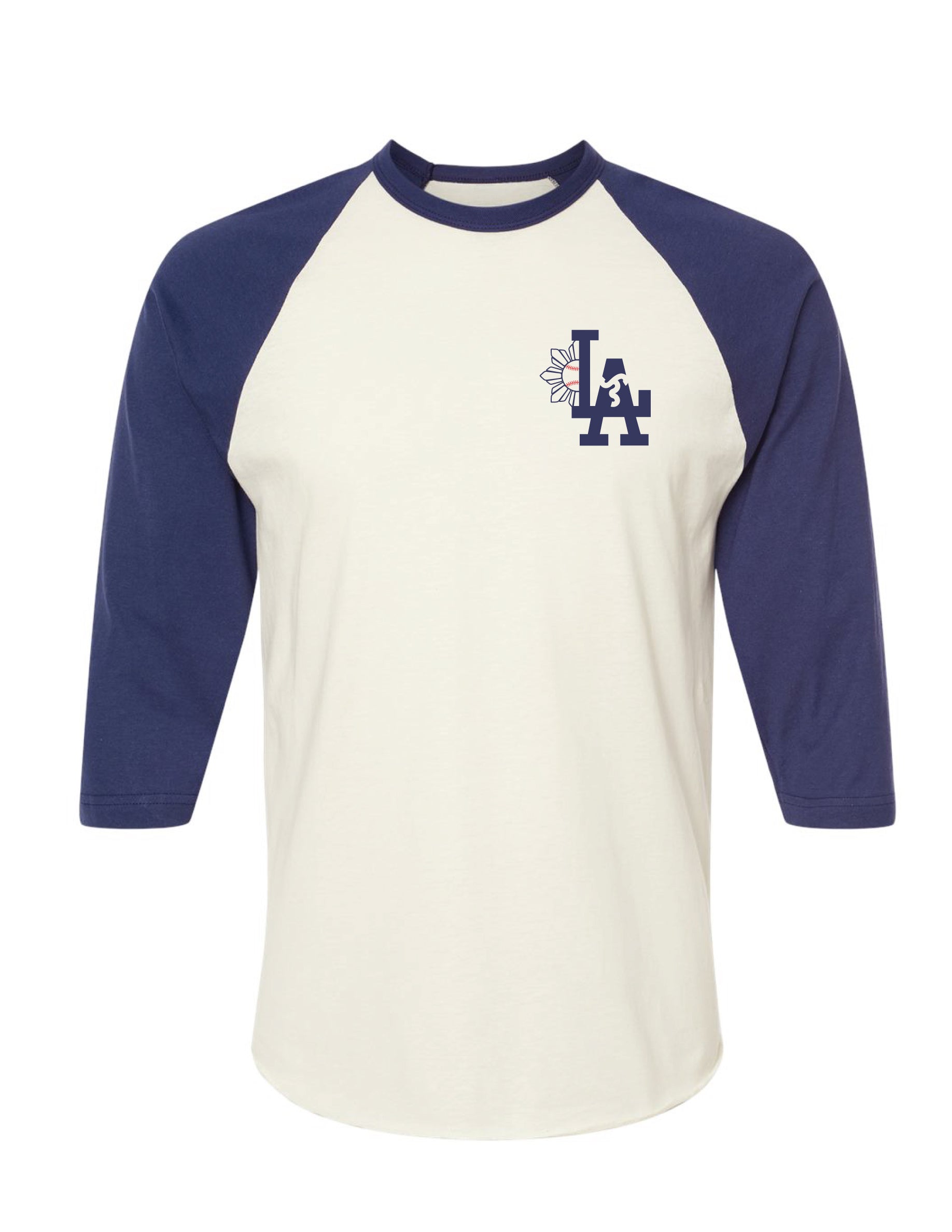 Back to Back Champs Dodgers Baybayin Baseball Raglan - Limited