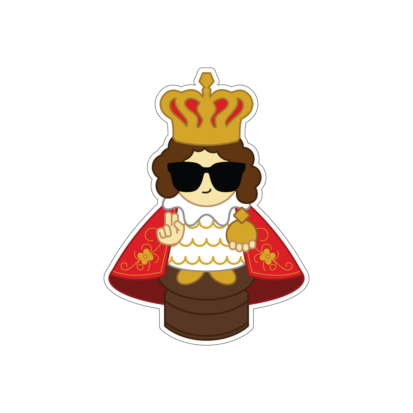 Santo Niño Shades 3" Vinyl Sticker
