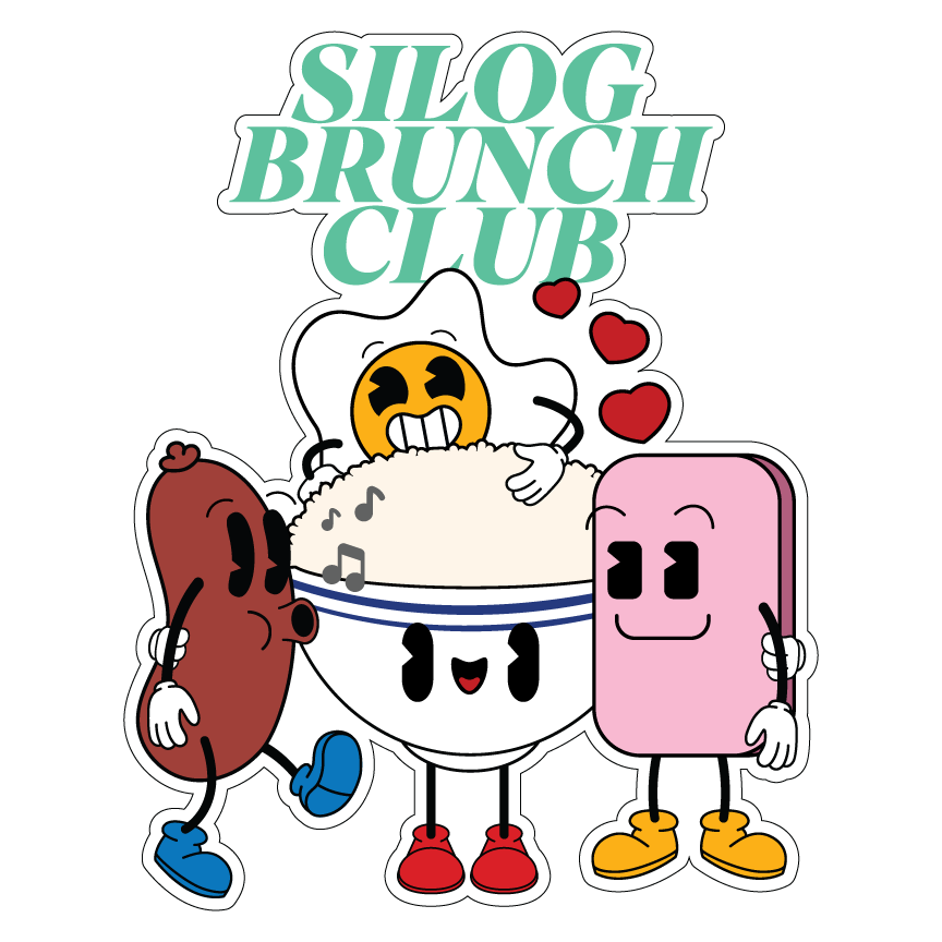 Silog Brunch Club 3" Vinyl Sticker