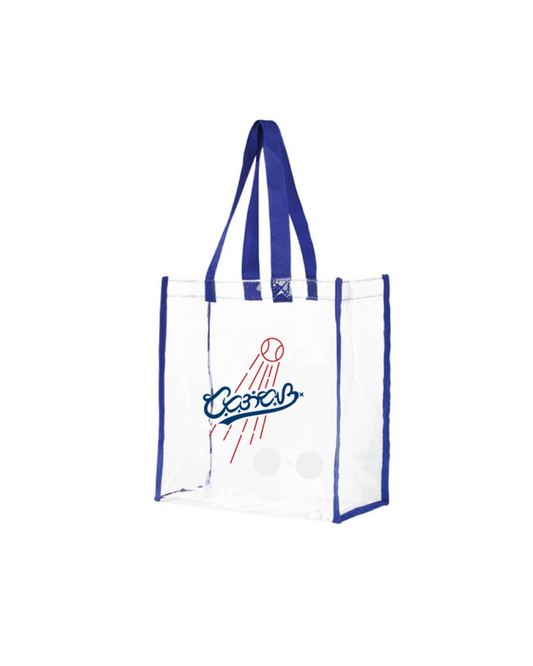 B&B x TFAL Baybayin Dodgers Clear Stadium Tote
